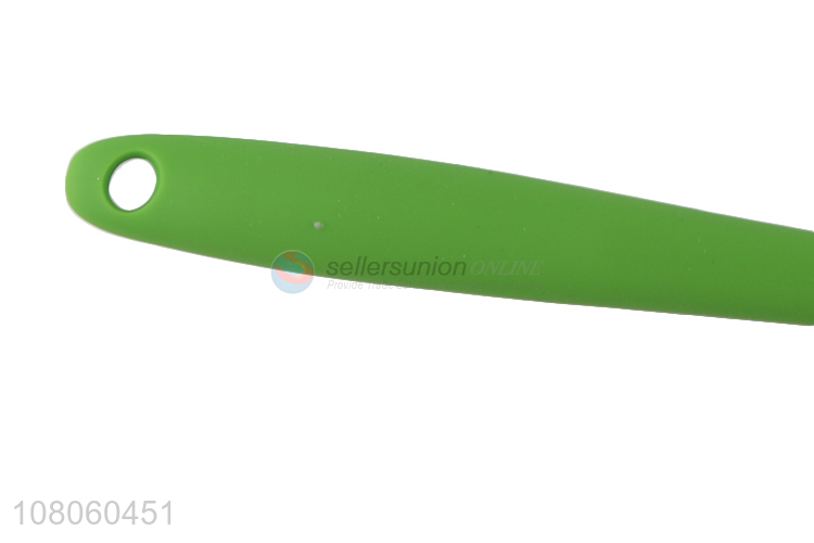 Yiwu market green silicone spatula for kitchen supplies