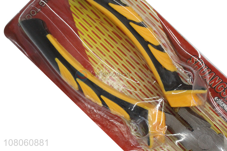 China supplier hand tools 8inch cast iron diagonal cutting pliers