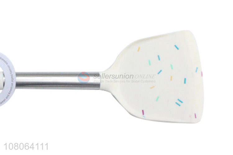 China factory heat-resistant silicone cooking spatula