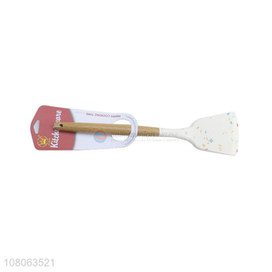 Most popular wooden handle utensils cooking spatula