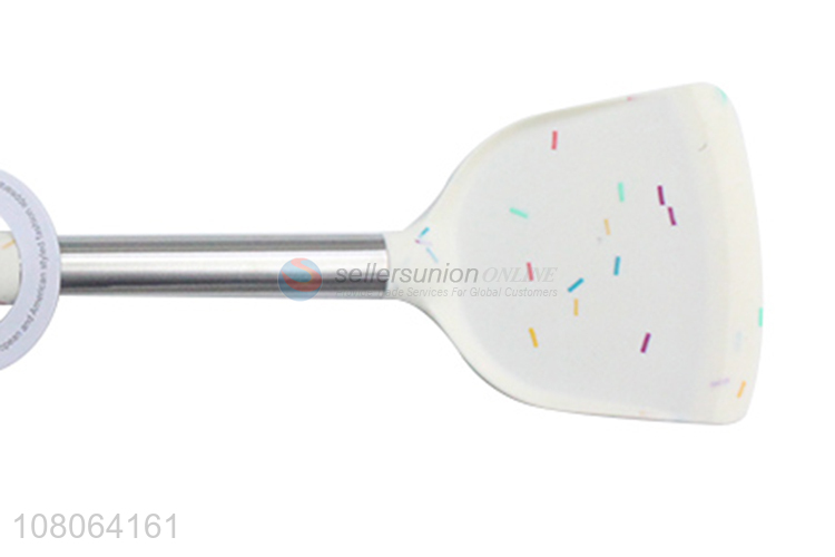 Latest design heat-resistant silicone cooking spatula