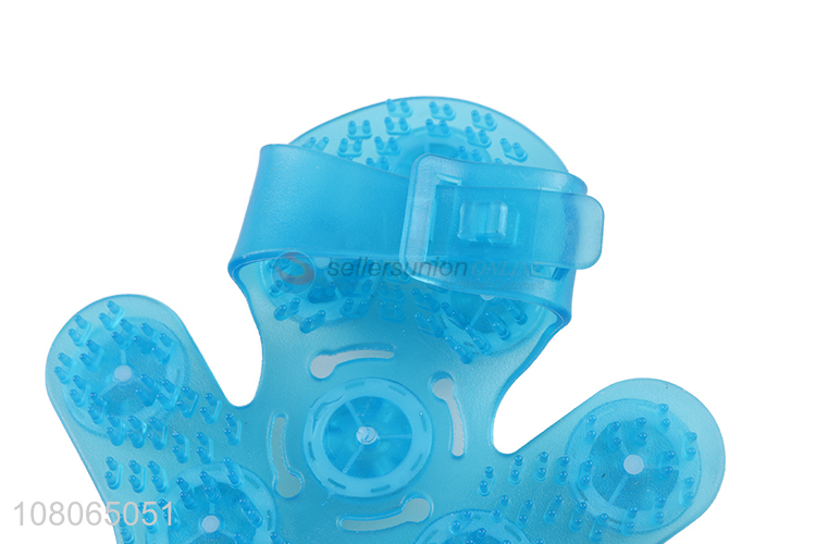 Yiwu supplier blue plastic foot massager for universal