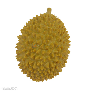 Factory direct sale yellow durian toy vent toy for children