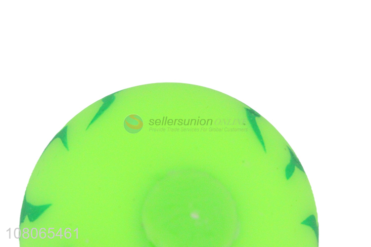 Yiwu Market Green Soft Rubber Toy Ball Children Vent Toys