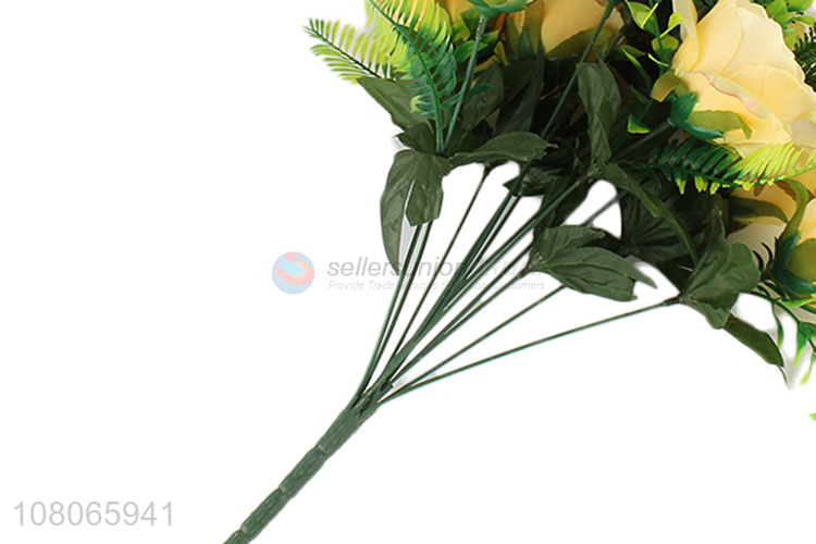 Hot products plastic simulation flower for wedding decoration