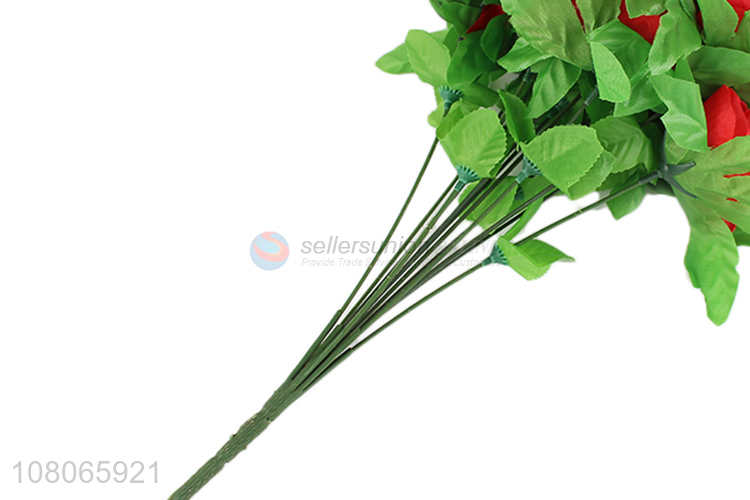 Top sale 12heads natural artificial flower for decoration