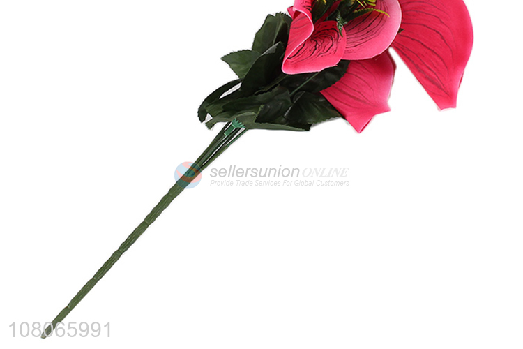 High quality waterproof plastic artificial flower for sale