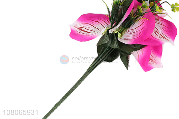 China sourcing 7heads plastic fake flower simulation flower