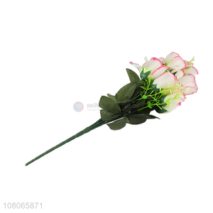 Yiwu wholesale 9heads decorative simulation flower fake flower