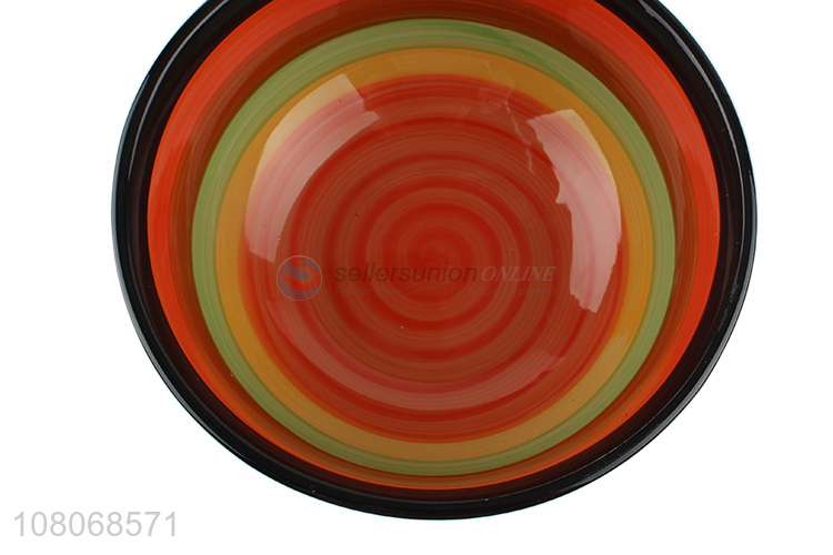 Hot Sale Colorful Ceramic Bowl Rice Bowl Soup Bowl