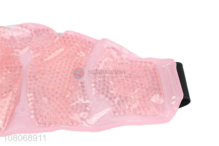 Hot products pink ice pack hot compress massage belt