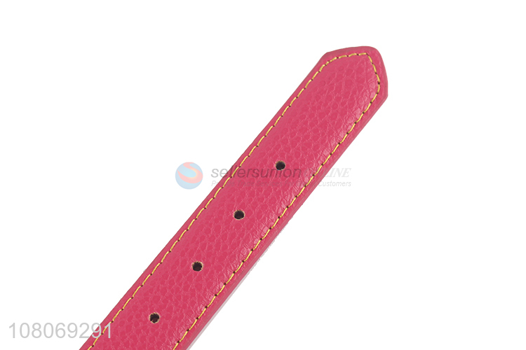 Wholesale Colorful PU Leather Pet Collar Dog Collar