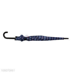 Online wholesale 10 ribs automatic open long stick windproof umbrella