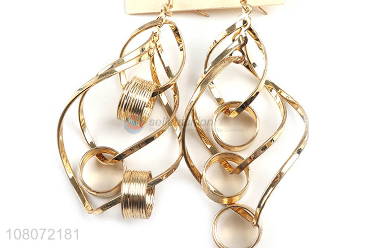 High quality metal fashion jewelry earrings for sale