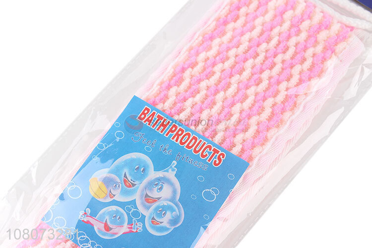 Yiwu market pink shower back strap home bathroom supplies