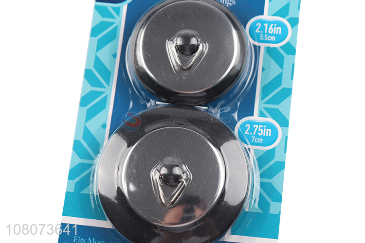 Best Selling 2 Sizes Sink Plugs Rubber Bath Stopper Set