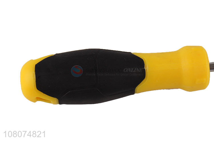 Good quality multi-use plastic handle slotted screwdriver