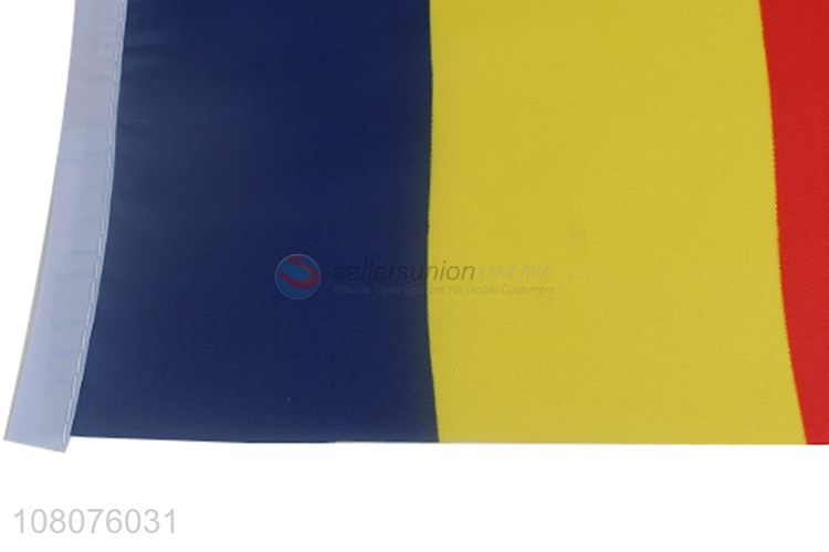 Latest design Chad national flags party decoration flags