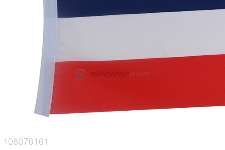 Hot selling eco-friendly decorative polyester national flags