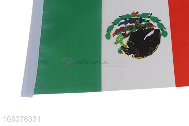 Factory direct sale Mexico country flags for indoor decoration