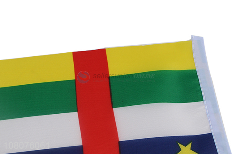 Online wholesale C.A.R national flags polyester flags