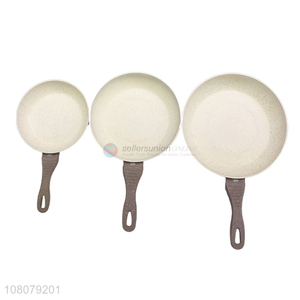 High quality white frying pan household kitchen supplies