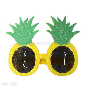 Good sale yellow plastic party glasses children toy glasses