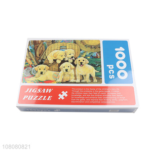 Wholesale price creative oil printing jigsaw puzzles for children