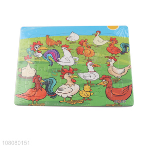 New products cartoon puzzles children educational toys