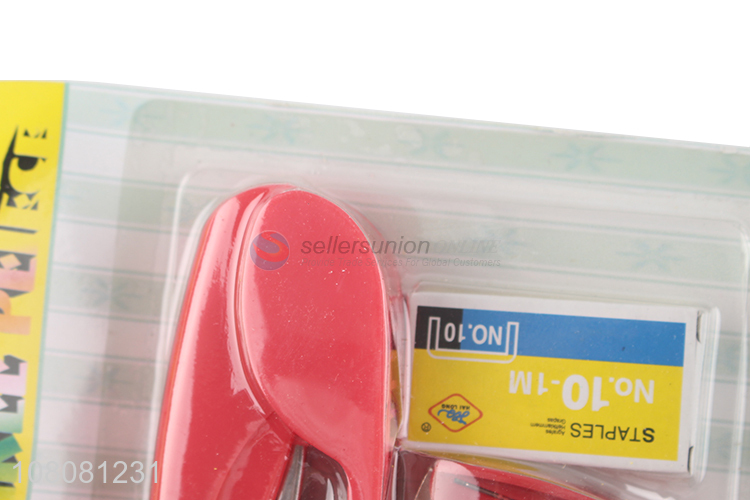 Online wholesale 15 sheet capacity 10# staplers set office binding supplies