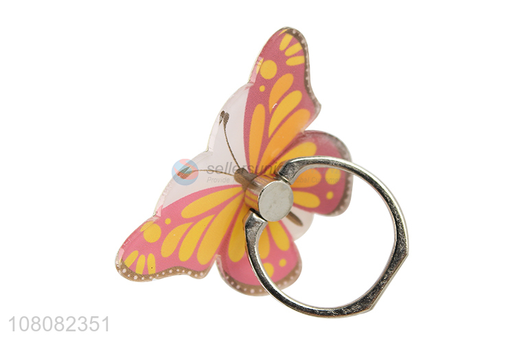 Factory direct sale butterfly shape mobile phone ring holder