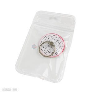Hot items round durable finger ring stand holder for cellphone