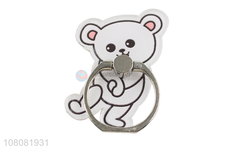 Wholesale cheap price acrylic bear shape ting stand holder