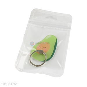 Low price avocado shape mobile phone ring stand holder for sale