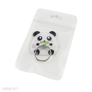 Good price panda shape cute ring stand holder for cellphone