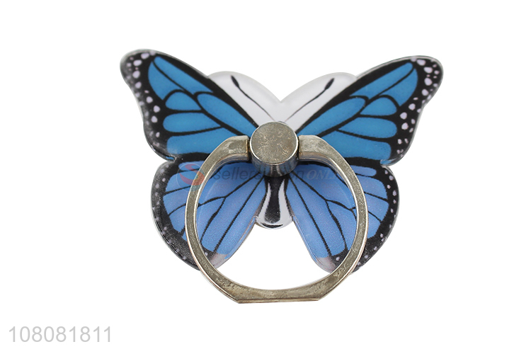 Best quality butterfly shape cellphone ring stand holder