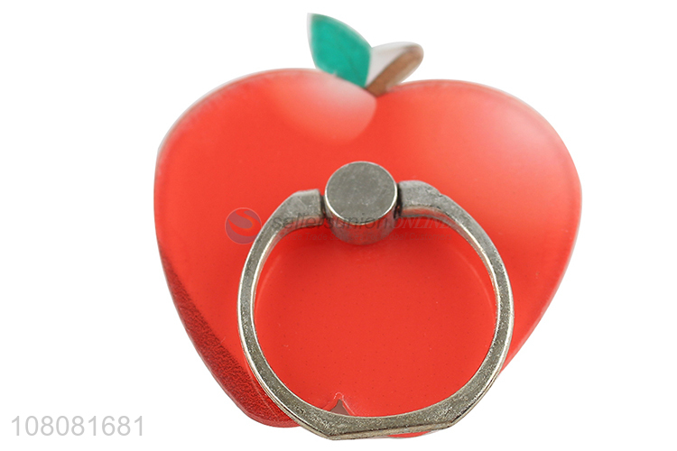 Best selling apple shape cellphone finger ring holder