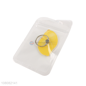 Popular products lemon shape acrylic mobile phone ring holder