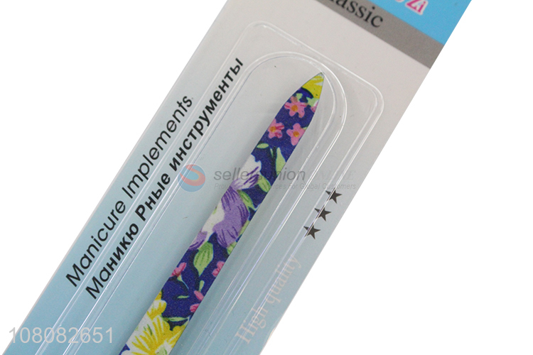 Hot selling durable women beauty tools nail file wholesale