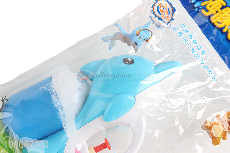 Wholesale Summer Toy Mini Dolphin Design Plastic Water Gun