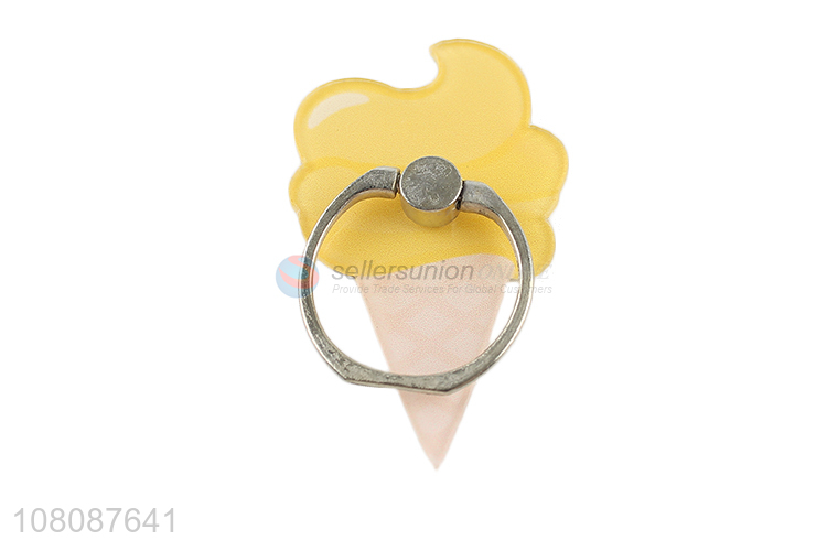 Recent product ice cream acrylic cell phone ring holder