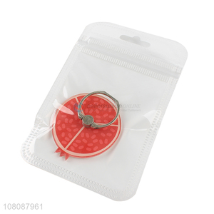 Top product pomegranate acrylic cell phone ring holder