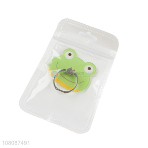 Factory supply rotatable frog mobile phone ring holder grips