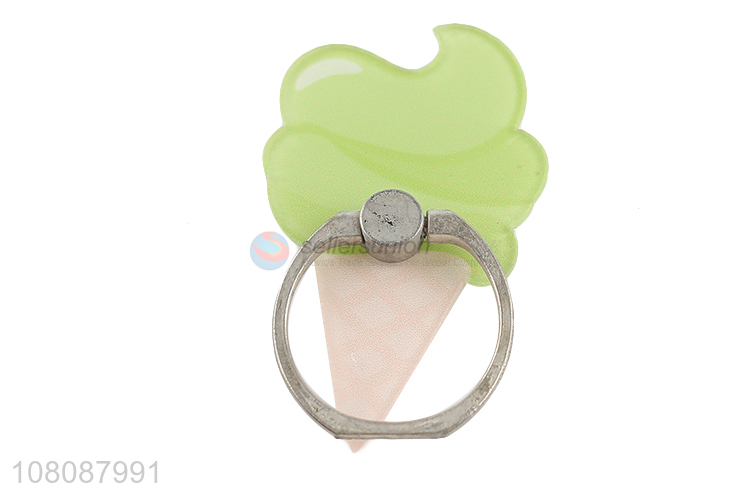 China factory ice cream mobile phone finger ring holder