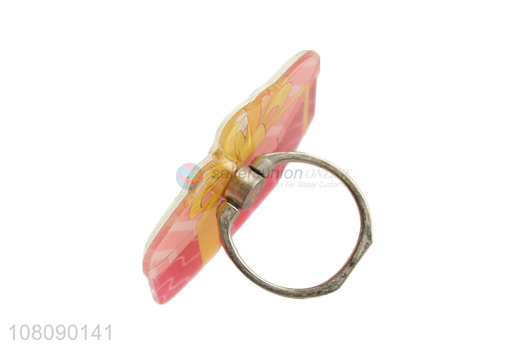 New arrival cartoon acrylic metal ring mobile phone holder