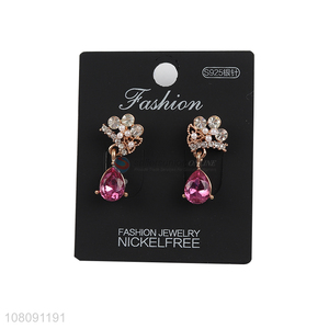 Fashion Drop Pendant Earrings Ladies Stud Earring