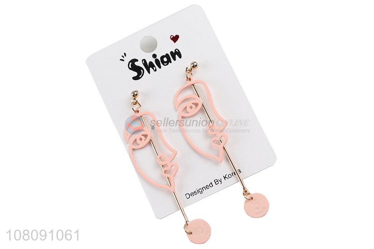 Delicate Design Long Pendant Earrings Ladies Fashion Earring