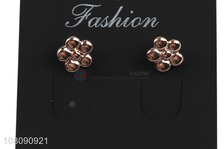 New Products Fancy Stud Earrings Ladies Ear Stud