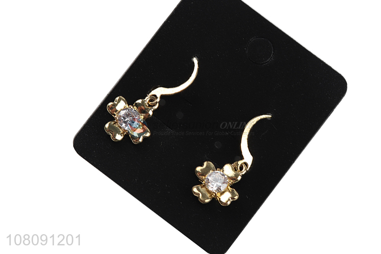 New Arrival Fashion Metal Pendant Hoop Earring Women Jewelry