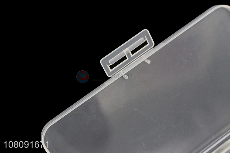 Yiwu market transparent portable travel pill storage case